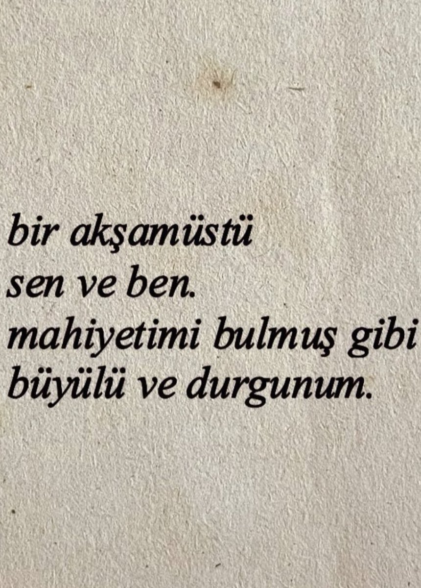 sen ve ben.
