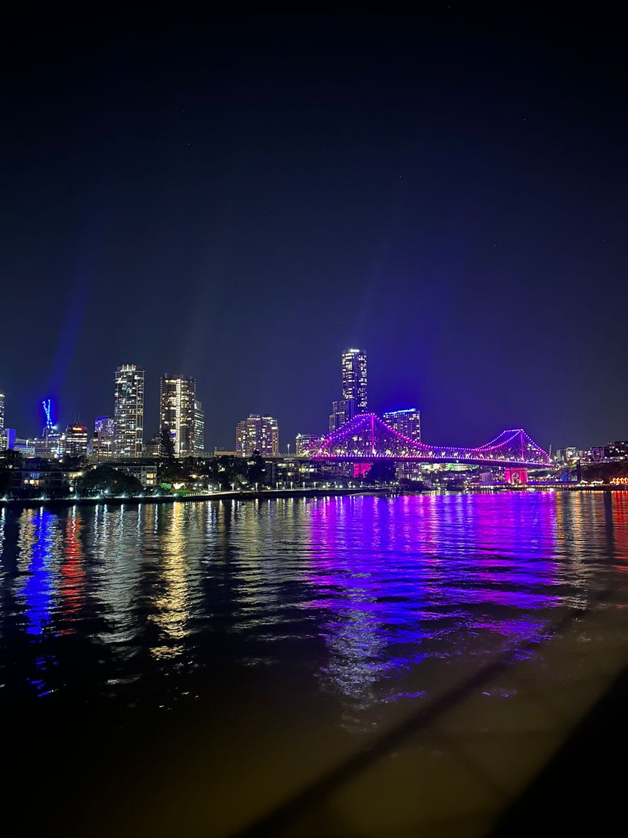 #BrisbaneBridge by night. #MzwaInternationalTour #ANZ24 Indaba.