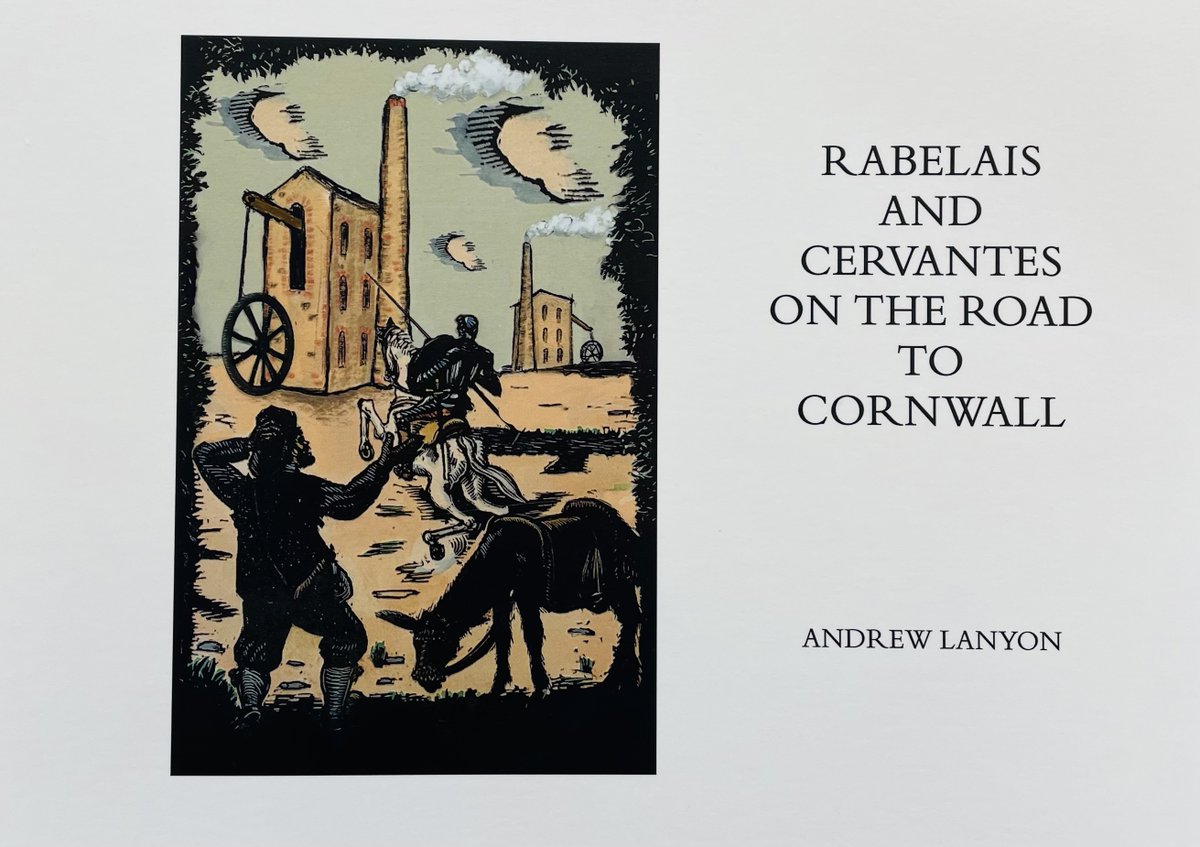 kresenkernow's tweet photo. ‘Rabelais and Cervantes on the road to Cornwall’ by Andrew Lanyon is the winner of the Gorsedh Kernow literary fiction class and also the Holyer an Gof cup.
#weeklyreads #kresenkernow #cornwallsarchives #cornwalllibraries #cornishstudies #holyerangofawards @gorsedhkernow https://t.co/nqWyGDSdLn