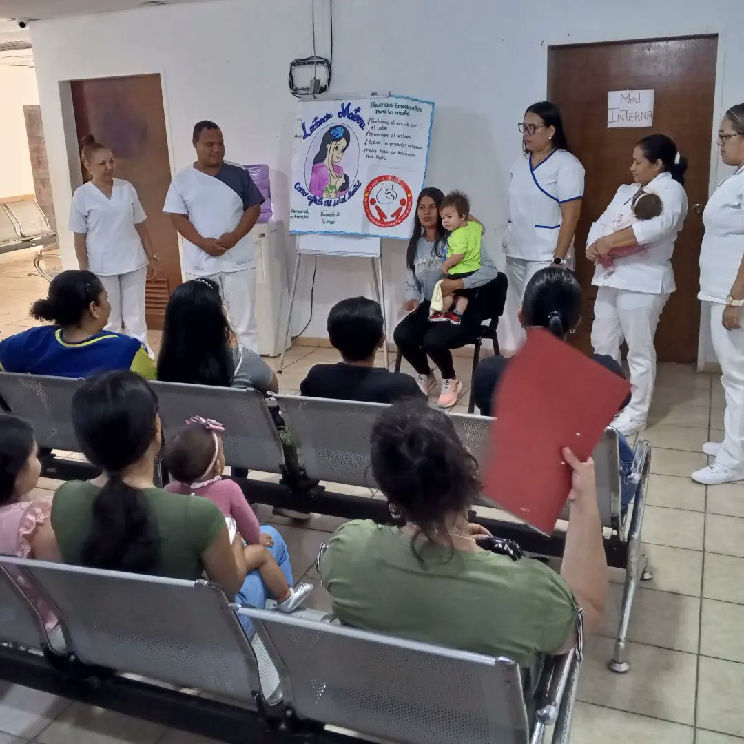 Con testimonios sobre la importancia de la "Lactancia Materna" se culminó ésta celebración que invita a crear conciencia tanto en las madres como a todo el núcleo familiar.
<a href="/IpasmeOficial/">Ipasme Oficial</a> 
<a href="/NicolasMaduro/">Nicolás Maduro</a> <a href="/Mippcivzla/">MIPPCI</a> <a href="/GarciaCrystiane/">Crystiane Garcia</a> 
#PuebloSonrienteYEnPaz