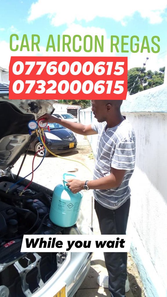 air_quantum's tweet photo. Beat the Summer stay cool,  regas your  aircon.@TimePlaceZw https://t.co/vWPDN9qD1l