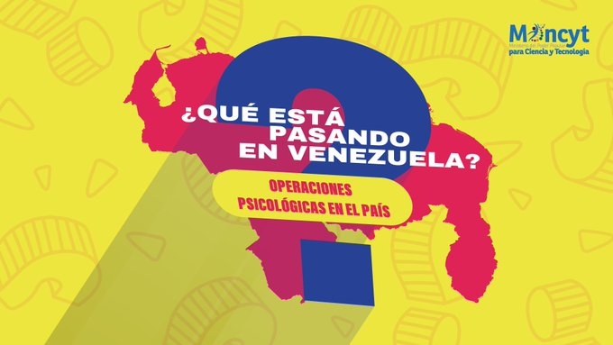 #Ahora | Disfruta del foro ¿Qué está pasando en Venezuela? Operaciones psicológicas en el país. 

👉🏻youtube.com/live/hJOqKQ81i…

#PuebloSonrienteYEnPaz