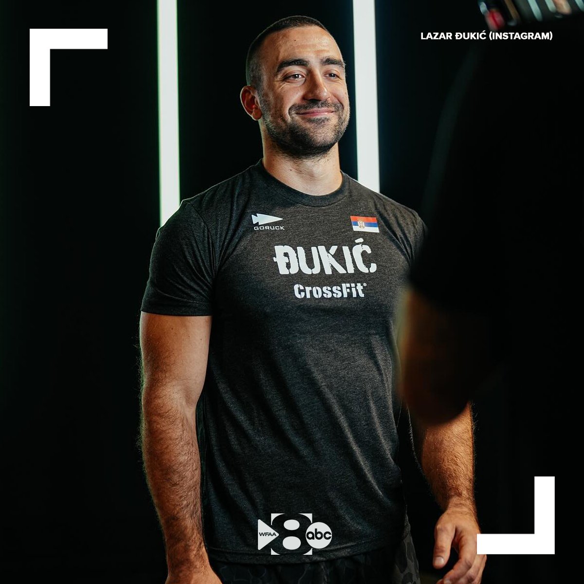 wfaa's tweet photo. REST IN PEACE: 28-year-old Lazar Đukić has been identified as the CrossFit Games athlete who drowned at a Fort Worth lake earlier this morning. 

MORE: https://t.co/cJPm5fsdFo https://t.co/SNH7hTpUeg