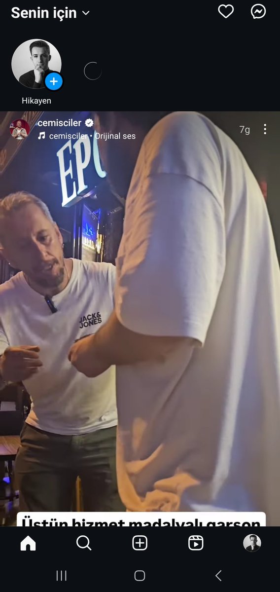 dogukanium's tweet image. Instagram'a erişim engeli geldiğinden beri anasayfamda @cemisciler var, ceza mı ödül mü bilemedim 😄 @FAZLIPOLAT 😂