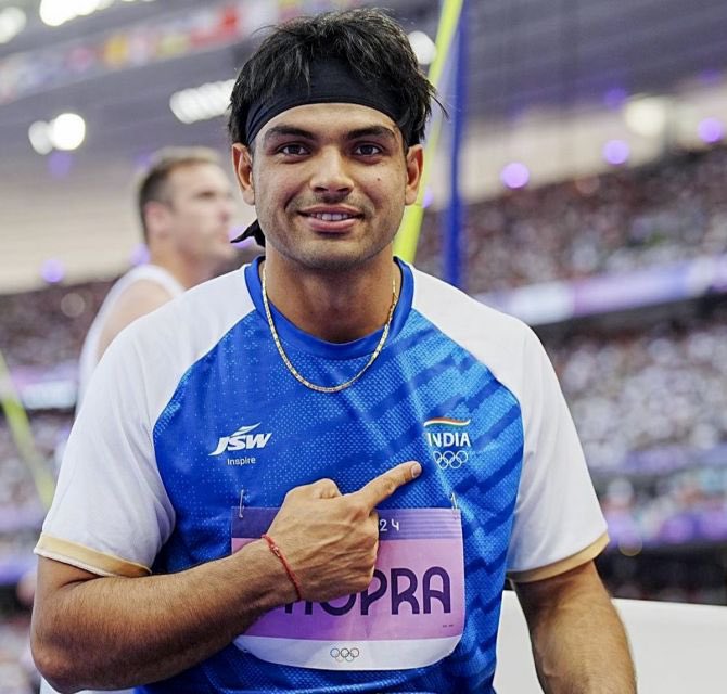 बहुत ही शानदार #Neeraj_Chopra 
आपका प्रदर्शन उम्दा रहा,
🥈जीतने पर बधाई #Silver #perisolympics2024 #JavelinThrow