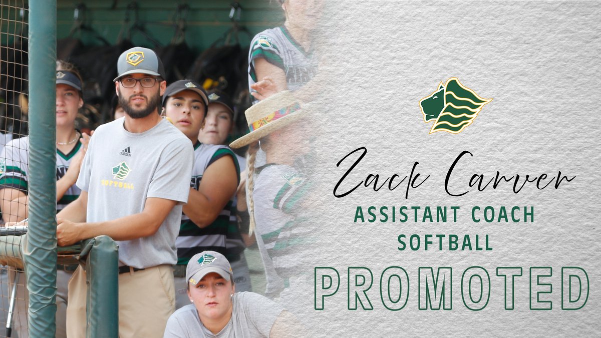 Saint Leo Athletics (@saintleolions) on Twitter photo .<a href="/SaintLeoSB/">Saint Leo Softball</a> announces the promotion of Zack Carver to assistant coach for the upcoming 2025 season
๐bit.ly/4fEifGs
#GOLIONS ๐ฆ | #SAINTLEO1PRIDE ๐ฆ .<a href="/SaintLeoSB/">Saint Leo Softball</a> announces the promotion of Zack Carver to assistant coach for the upcoming 2025 season
๐bit.ly/4fEifGs
#GOLIONS ๐ฆ | #SAINTLEO1PRIDE ๐ฆ