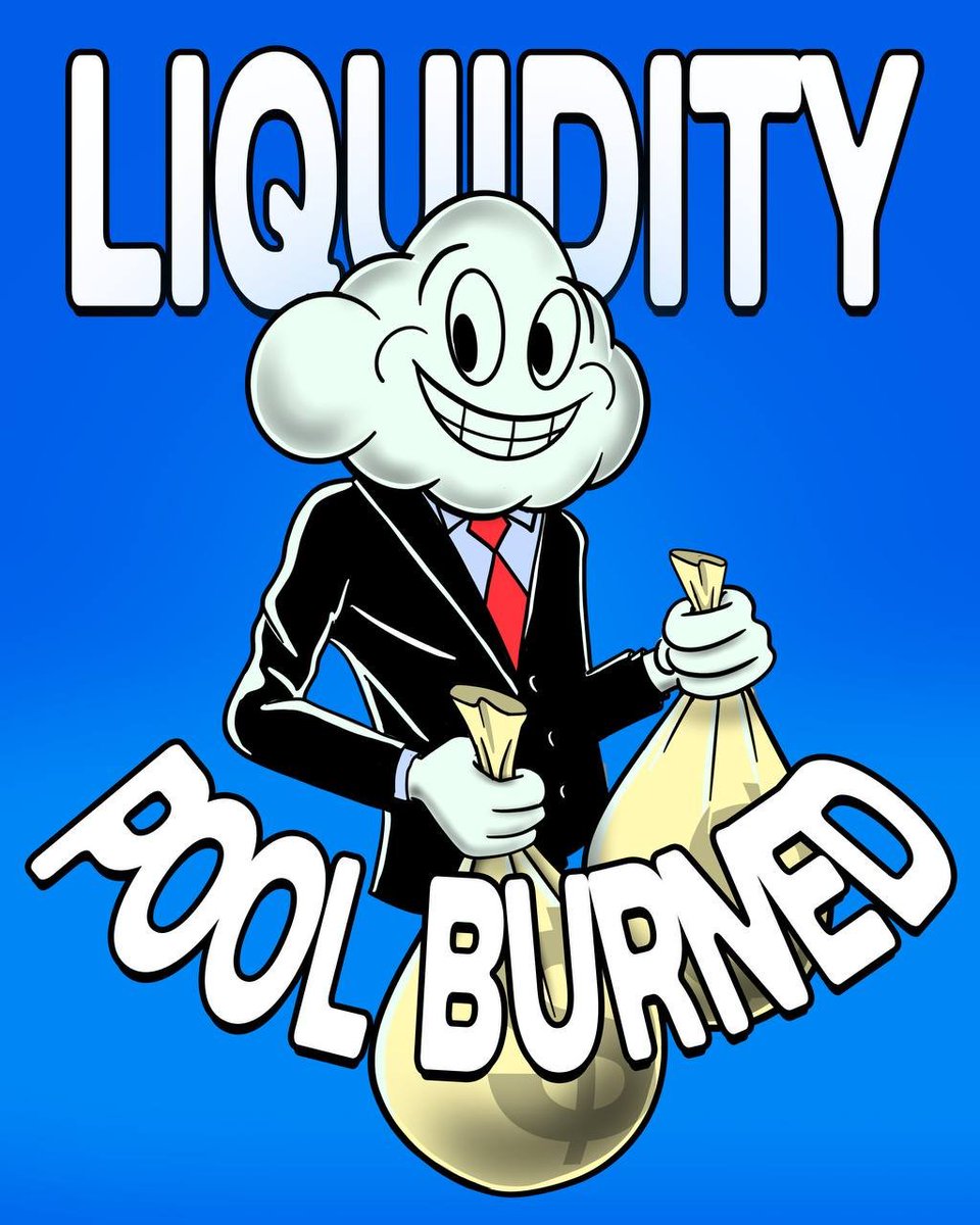 $CLOUT ON SOL (@cloutcoinsol) on Twitter photo The $CLOUT liquidity pool has been burned🔥
TXID: solscan.io/tx/3F9RBWc9cNx… The $CLOUT liquidity pool has been burned🔥
TXID: solscan.io/tx/3F9RBWc9cNx…