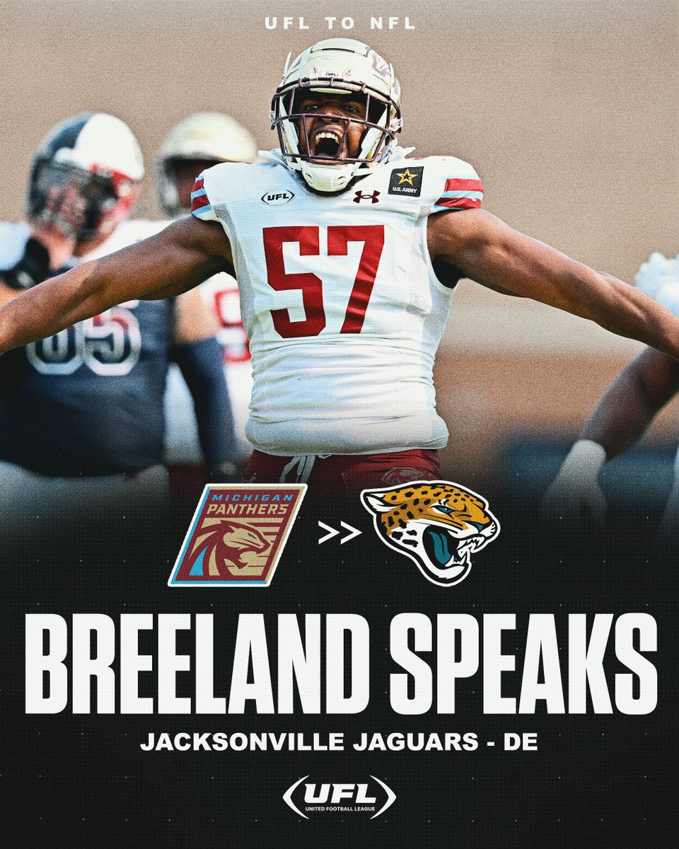 🗣️ DUUUVAL 🗣️

Congrats to our DPOY, <a href="/Bspeaks9/">Breeland Speaks</a>, on signing with the Jags 🔥

#LetsHunt x #DUUUVAL