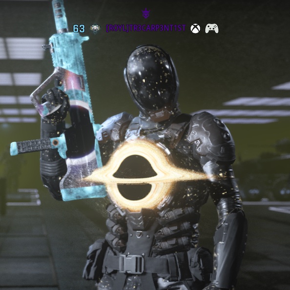 tr3carp3nt1st's tweet image. Black Hole 🕳️ #MW3 #EventHorizon #GravityWave #Ram9