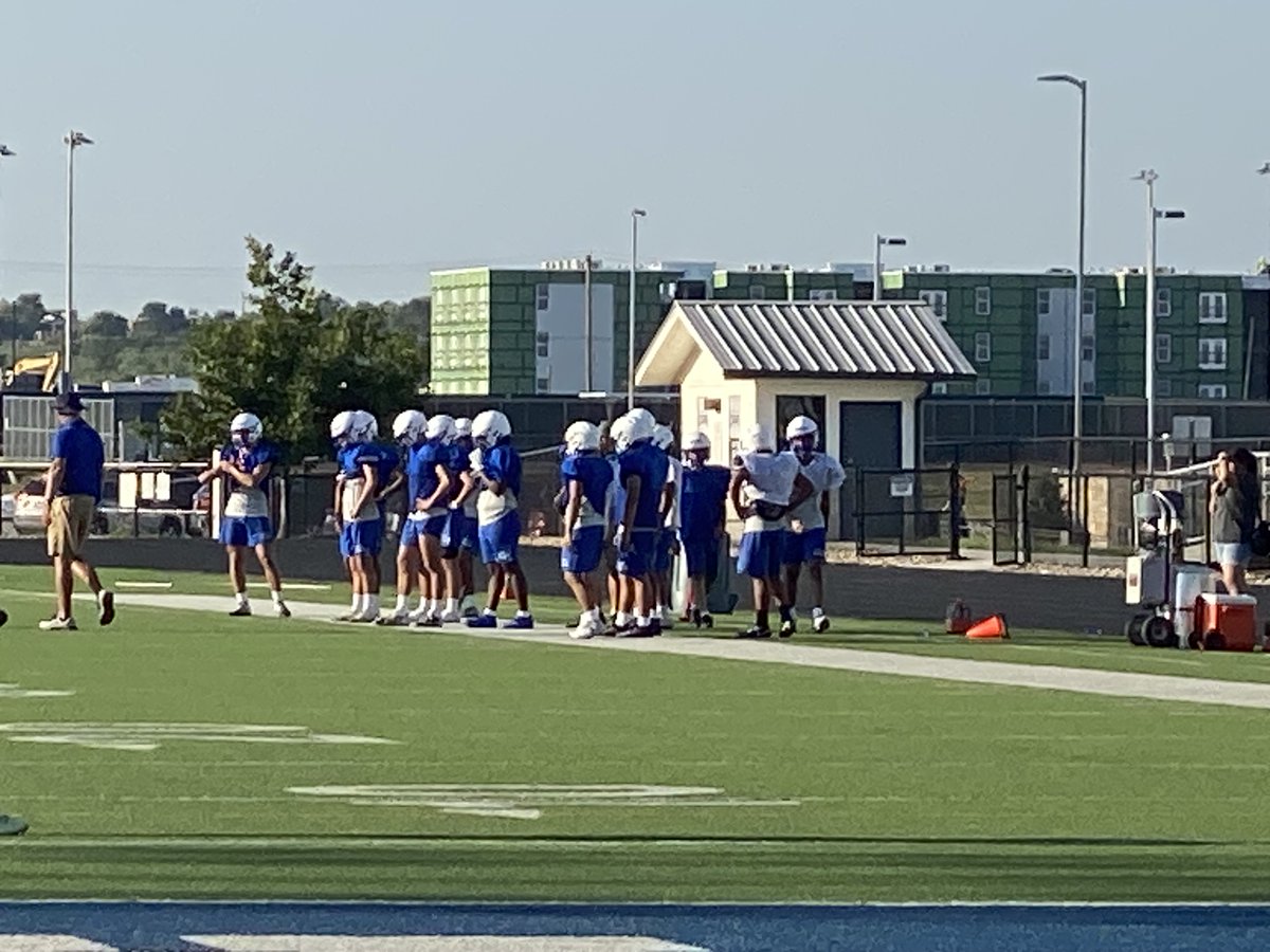 Football season is in sight.🏈 Practice makes perfect. Go Cougars.💪 <a href="/JarrellCougarFB/">Jarrell Cougar Football</a>