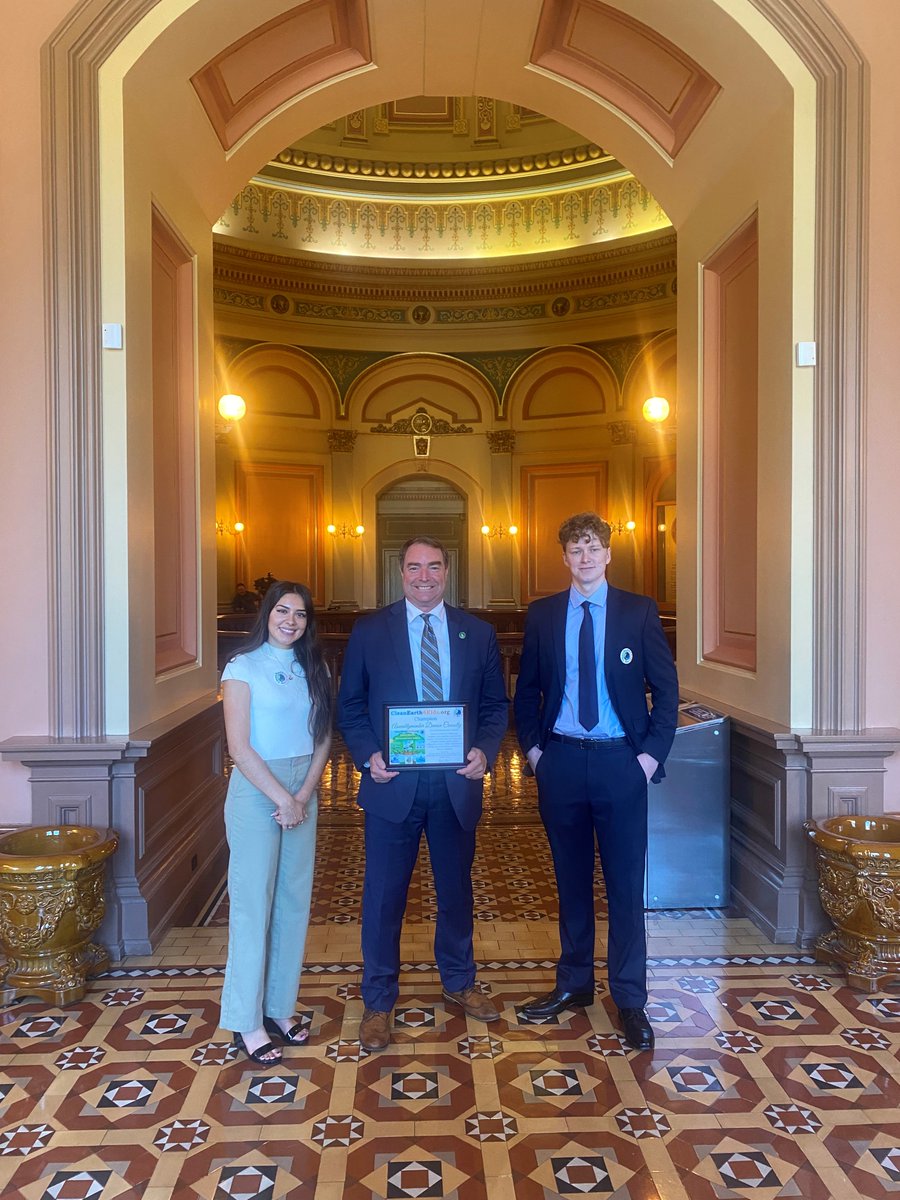 AsmConnolly's tweet photo. Thank you @CleanEarth4Kids for the honor of receiving an Environmental Champion award! I greatly value my collaboration with this incredible organization, dedicated to protecting children’s health, clean air and water, public health, and environmental safety. (1/2) https://t.co/2qByMgB3uI