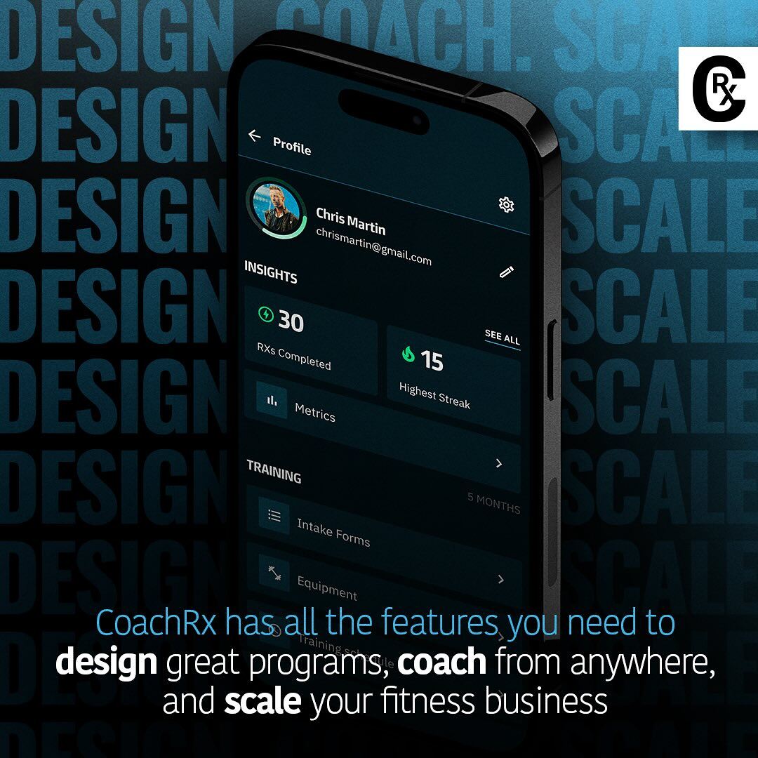 Design. Coach. Scale. Deliver your clients lasting results and systematize your programming process. Design great programs, coach from anywhere, and scale your business are at your fingertips. ⁠
⁠
Start your free trial and experience them for yourself, link in bio. ⁠