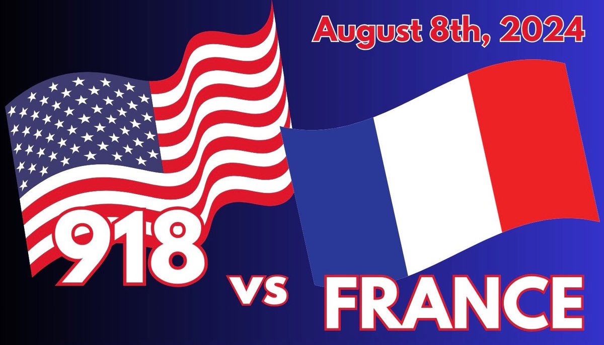Bixby Basketball ๐ (@bixbybasketball) on Twitter photo ๐ 918 takes on France!! ๐
๐ด Former Bixby players guest coaching: <a href="/GentryBaldwin/">Gentry Baldwin</a> & <a href="/AlyssaN2023/">Alyssa Nielsen</a> !!
๐๏ธ Tonight, Aug 8th
๐ Gametime - 7:00PM
๐Bethany Church - 100 N Olive, Broken Arrow
๐๏ธ Adults $10, 1st - 12th $5, Kids Free
*** All proceeds benefit Bixby Basketball Booster ๐ 918 takes on France!! ๐
๐ด Former Bixby players guest coaching: <a href="/GentryBaldwin/">Gentry Baldwin</a> & <a href="/AlyssaN2023/">Alyssa Nielsen</a> !!
๐๏ธ Tonight, Aug 8th
๐ Gametime - 7:00PM
๐Bethany Church - 100 N Olive, Broken Arrow
๐๏ธ Adults $10, 1st - 12th $5, Kids Free
*** All proceeds benefit Bixby Basketball Booster