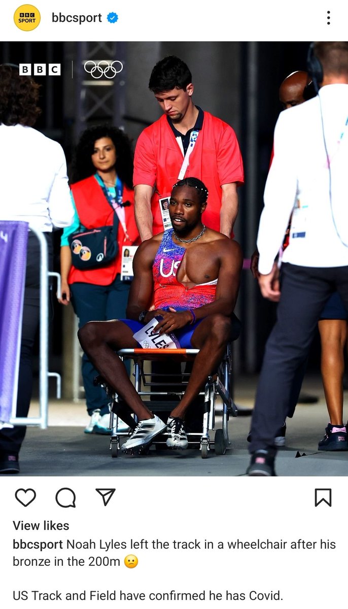 What an absolutely selfish d*ckhead. He should be punished, banned &amp; sent home immediately. US Track &amp; Field should also be punished &amp; fined for knowingly putting other athletes &amp; officials health at risk due to their irresponsible selfishness #OlympicGames    #COVID19