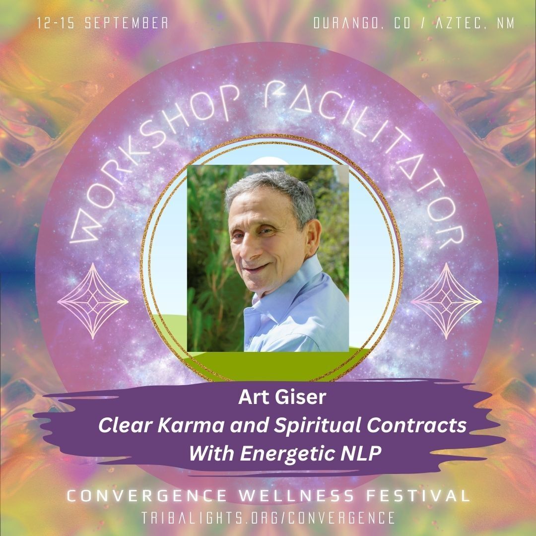 Join me at the CONVERGENCE WELLNESS FESTIVAL in September in New Mexico. Music, workshops, and wonderful people. And the people running it have made it super affordable, so anyone can participate. tribalights.org/convergence My workshop will be on Sunday, Sept 15