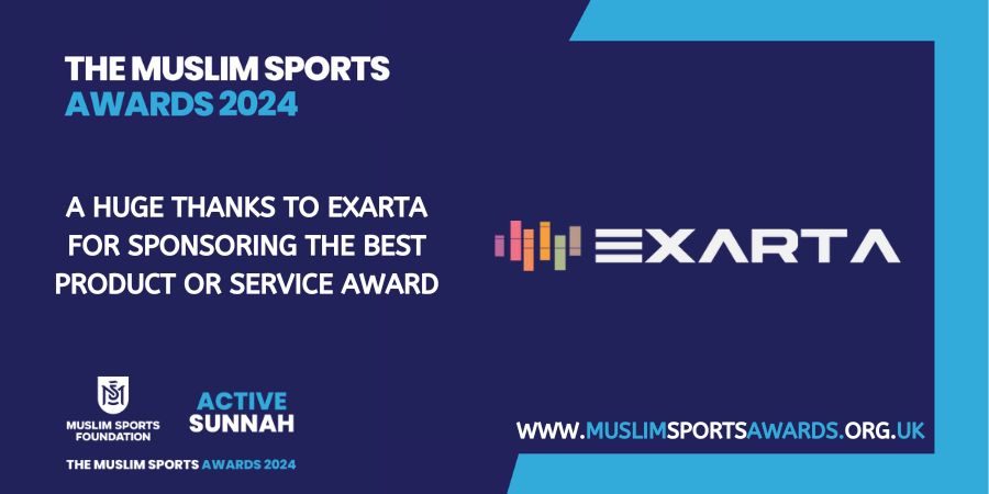mussportsawards's tweet photo. We are delighted to announce that Exarta are proudly sponsoring the Best Product or Service Award 🌟
We deeply appreciate their unwavering support and commitment to celebrating excellence in sports 🙌
#MuslimSportsAwards #Exarta #SportsExcellence #Gratitude #CelebratingTalent https://t.co/PLXxrPiVQZ