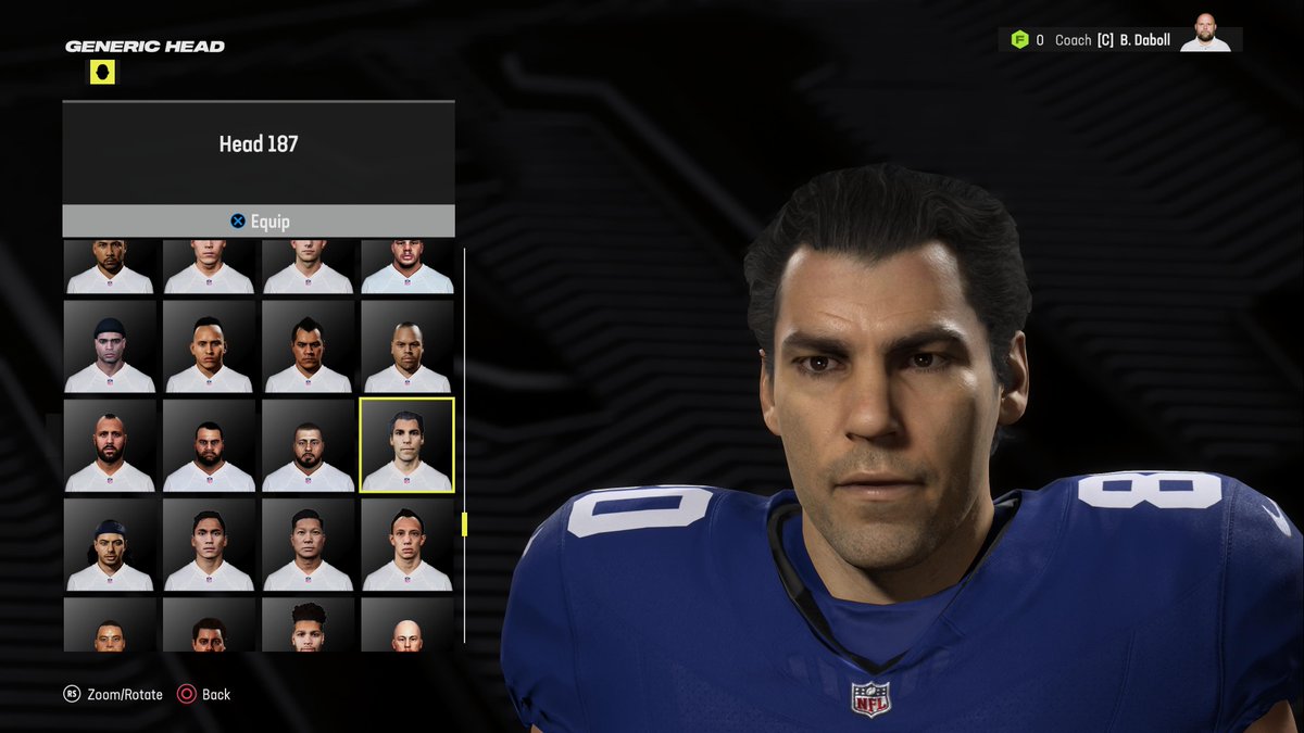 Ollie_EEE's tweet photo. @EAMaddenNFL @NFL 7th year running of the same hilariously bad faces. Immersion killer. https://t.co/WGGx77cwqM