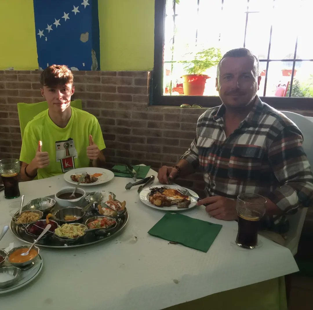 TFLCPodcast's tweet photo. All you can eat #Brazilan🇧🇷 was a joke. Oaft!! Birthday celebrations with the boy done. 

#Espana🇪🇸 https://t.co/L5HbrfnkGx