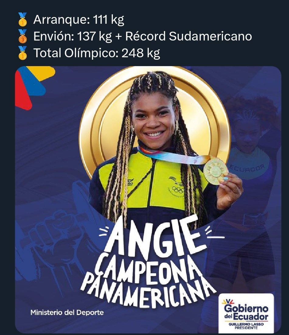 PatronaQuinn_'s tweet photo. Las mujeres más fuertes del mundo son de Ecuador. 🥈🥇🇪🇨

¡Vamos, Lucía Yépez!

Y donde hay más hombres cachudos también. 🏃🏻‍♀️💨 https://t.co/ve5TMQhwYh