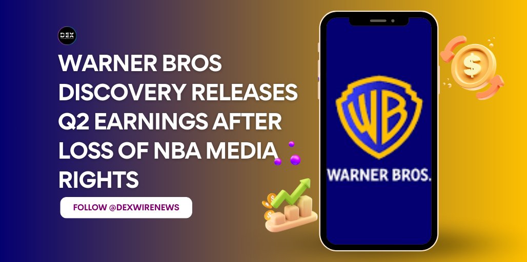 DEXWireNews's tweet photo. Warner Bros. Discovery (NASDAQ: $WBD) plunges over 10% after reporting a massive $10B Q2 loss!  📉Will they adapt or sink?

#Stocks #StockMarket #Streaming #Entertainment #NASDAQ

⭐️ Learn More About #WBD📱Get the Full Scoop ➡️Download our Mobile App » https://t.co/di6dClUE5j https://t.co/2E8p8jQ6Ma
