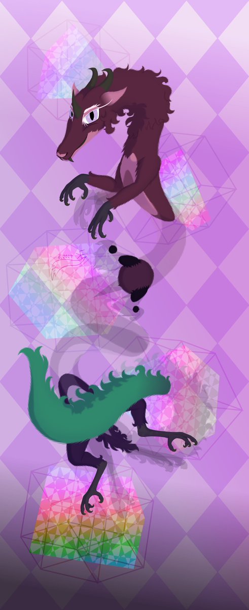 Vulpine_ribbons's tweet photo. A 5-dimensional dragon
#furry #furryart #furryartist #digitalart https://t.co/QHdo768FUS
