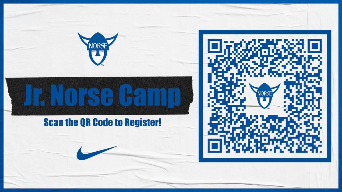 LutherWBB's tweet photo. Did someone say Jr. Norse!? ⛹️‍♂️⛹️‍♀️

We are now taking registrations for our Jr. Norse camp in the fall with a nQR Code/link. Details of date, time, and cost are explained in the registration form.

Looking forward to a great camp!

Link: https://t.co/ebHzaodiFZ https://t.co/7YYcjPUrZA