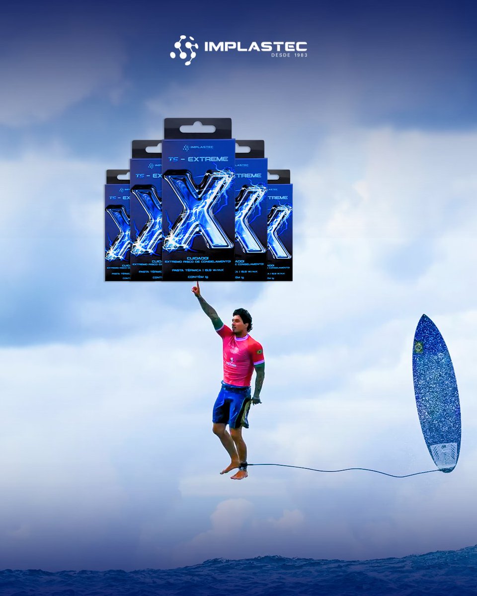Implastec's tweet photo. 🌊🏄‍♂️ Superando Limites! 🏄‍♂️🌊

A TS-EXTREME da Implastec é sinônimo de desempenho máximo e confiabilidade. Estamos com você em todas as ondas! https://t.co/1cZnr828EA