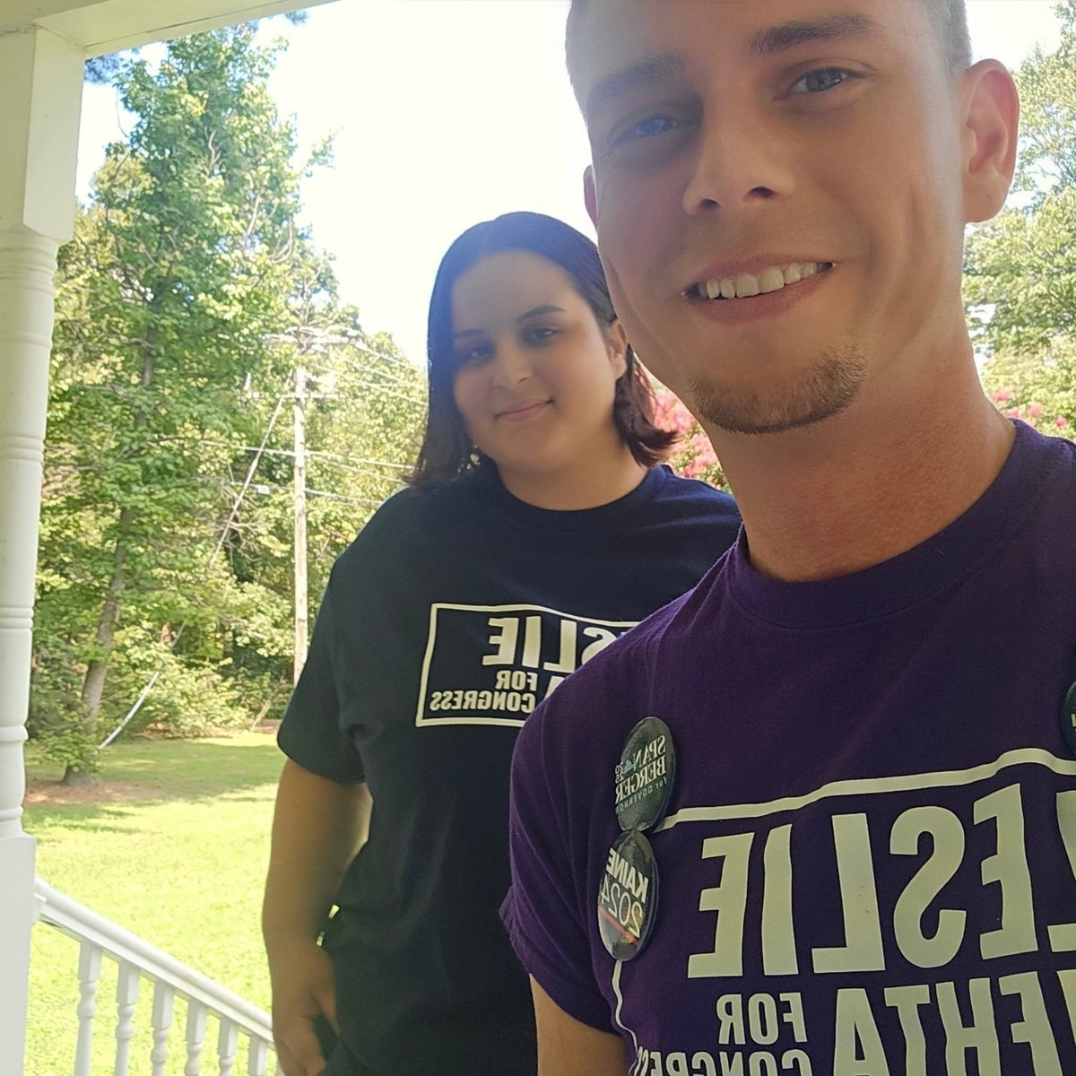 DustinWade4VA's tweet photo. Out and about canvassing for the coordinated campaign to rally support for our Democratic candidates. We're hitting the streets to engage with voters and share our vision for a better future.  45 doors knocked #Democrats #Kaine2024 #Harris2024 https://t.co/MGSIyUzcAV