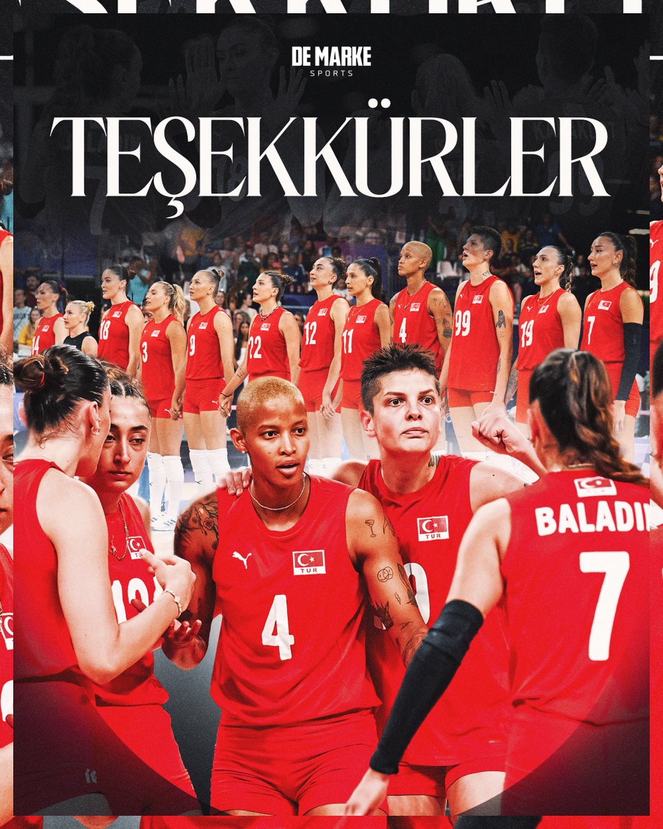 Altın madalya yolunda bize yaşattığınız heyecan için minnettarız Filenin Sultanları! 

Bronz madalya için Brezilya'nın karşısına çıkacağız.