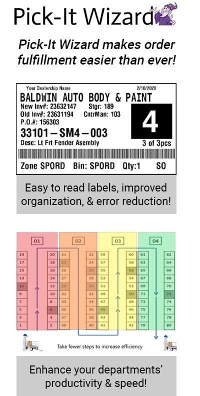 scansolutions's tweet image. With Parts Wizard DIAMOND &amp;amp; Pick-it Wizard our scanners will guide you through through daily processes &amp;amp; streamline your entire department!