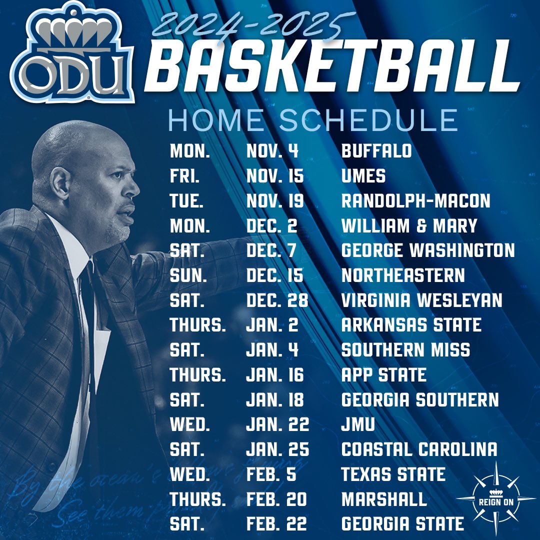 Check out our full HOME schedule! 

See you in November🏀