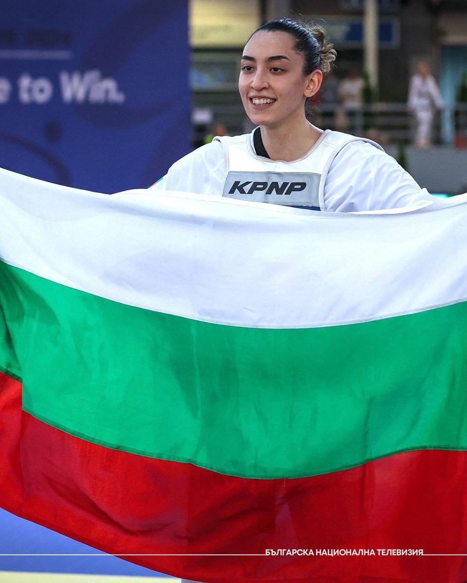 BGPermRepEU's tweet photo. 🥉Бронз за Кимия Ализаде в таекуондото! Българката спечели двубоя за бронза срещу китайката Луо Дзонгши в категория до 57кг. Това е първи медал за България в таекуондото!
Честито! 

#bonze #paris #taekwondo #bulgaria #winner #Paris2024 https://t.co/l5mtYgURaH