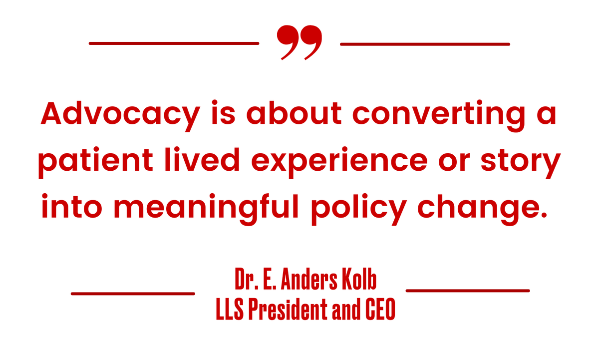 Blood Cancer United Advocacy tweet media