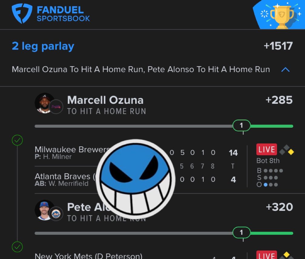 NextLevelBets_'s tweet image. $100 to someone who LIKES/RT

+1517✅

We continue to cash out on Lottos—make that 24 Lottos cashed in the past two weeks!

JOIN THE DUBCLUB ⬇️

dubclub.win/r/p/pri-p3ayr/…