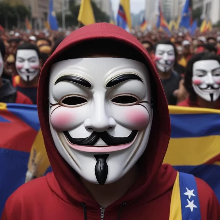 Señores  <a href="/NicolasMaduro/">Nicolás Maduro</a> <a href="/dcabellor/">Diosdado Cabello R</a> <a href="/vladimirpadrino/">Vladimir Padrino L.</a> <a href="/rafaellacava10/">Rafael Lacava</a> y cúpula corrupta chavista, cerca de ustedes podría estar un miembro de anonymous, tal vez te sirva un café, tal vez trabaje podando el césped o haga reparaciones inesperadas en tu casa! 
Donde ustedes menos