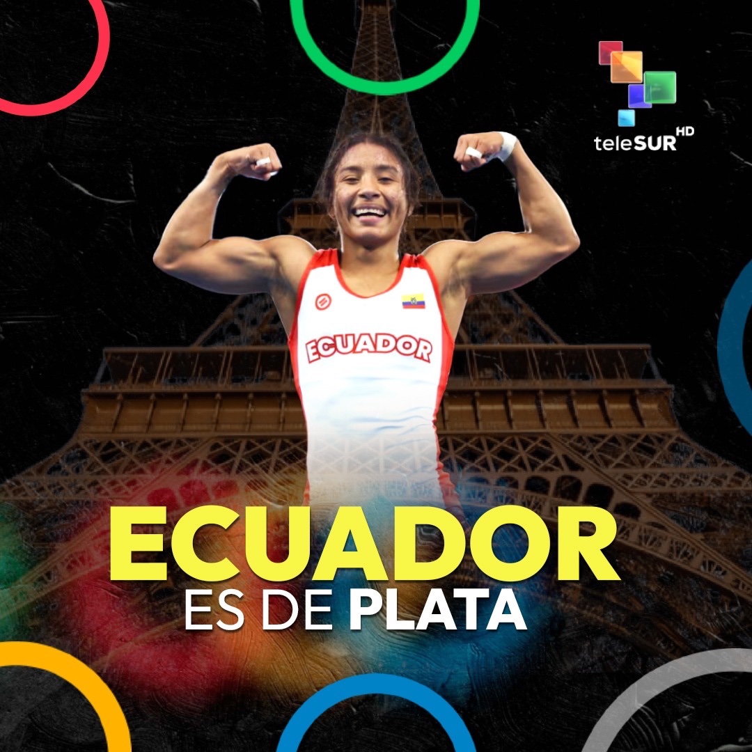#Paris2024 ECUADOR 🇪🇨 es de PLATA 🥈 🤼🔥

➡️ La luchadora ecuatoriana de estilo libre Lucia Yepez se lleva la presea de plata por primera vez para Ecuador 🇪🇨, Yepez, no pudo ante Akari Fujinami de Japón 🇯🇵 y pierde 10-0 (superioridad técnica)

✅ En Tokio2020 Yepez se ubicó en