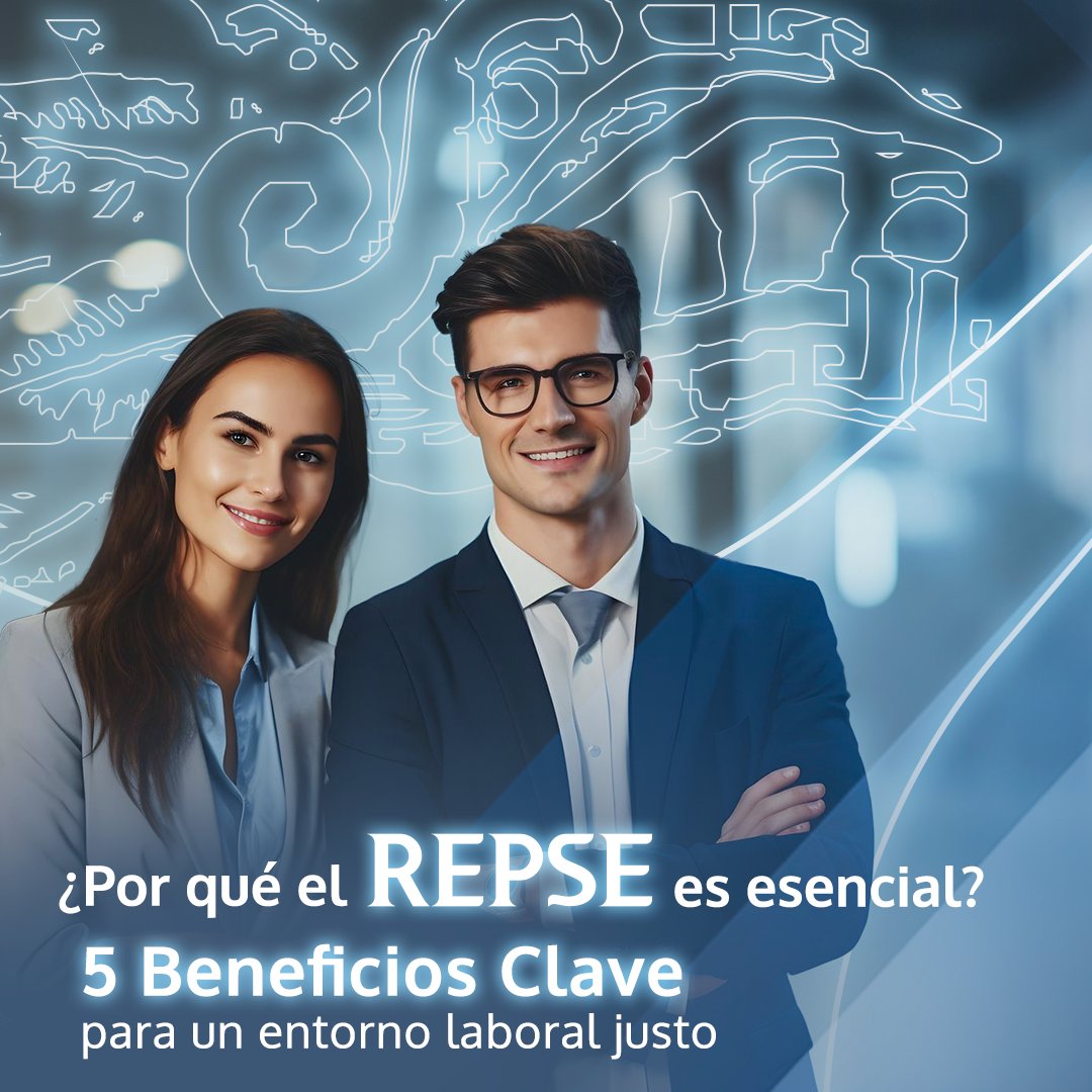 LEADER_PEOPLE's tweet photo. ¡Sabías que el REPSE transforma el entorno laboral en México? 

El Registro de Prestadoras de Servicios Especializados (REPSE)impulsa un mercado más justo y seguro al promover la competencia leal y la eficiencia.
¡Un mercado más transparente y equitativo comienza con el REPSE! https://t.co/Kdx3ncafHI