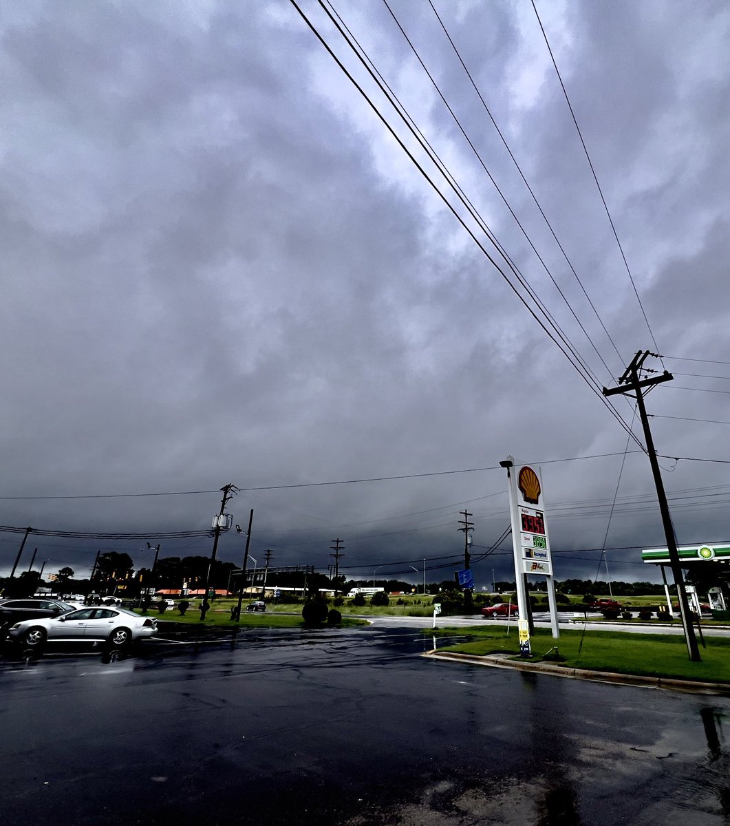 Chasing today. Tornado warned storm near rocky mount nc.