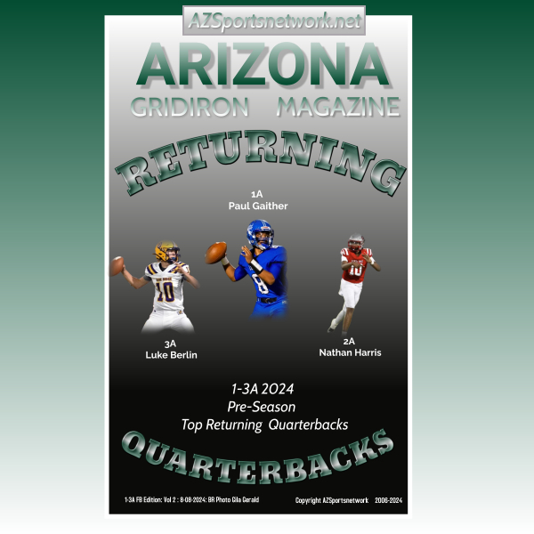 Attention:
AZSPORTSNETWORK’S 2024 GRIDIRON MAGAZINE: 1-3A 2024 FB PRE-SEASON “TOP RETURNING QBS”

azsportsnetwork.net/2024/08/azspor…