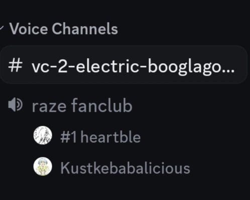These two have been in vc for more than 12 hours.