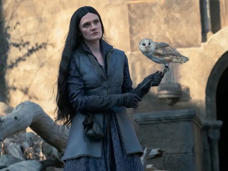 Trey_Explainer's tweet photo. Ok I knew I was being gaslit 

I remembered seeing a promo photo with Alys Rivers holding a Barn Owl but in the actual episode she was very clearly holding a Tawny owl https://t.co/P7mTquprcw