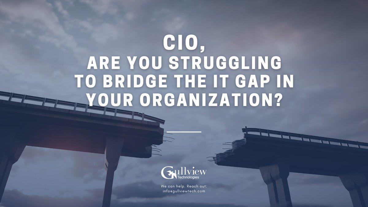 GullviewTech's tweet photo. #CIOs, struggling with rapid tech innovation due to an IT skills gap? You're not alone! We offer specialized training &amp; support to empower your IT teams, bridging the skills gap &amp; driving your tech goals forward. Let's innovate together!

#TechTalent #CIOChallenges https://t.co/rG1lxMDwvL