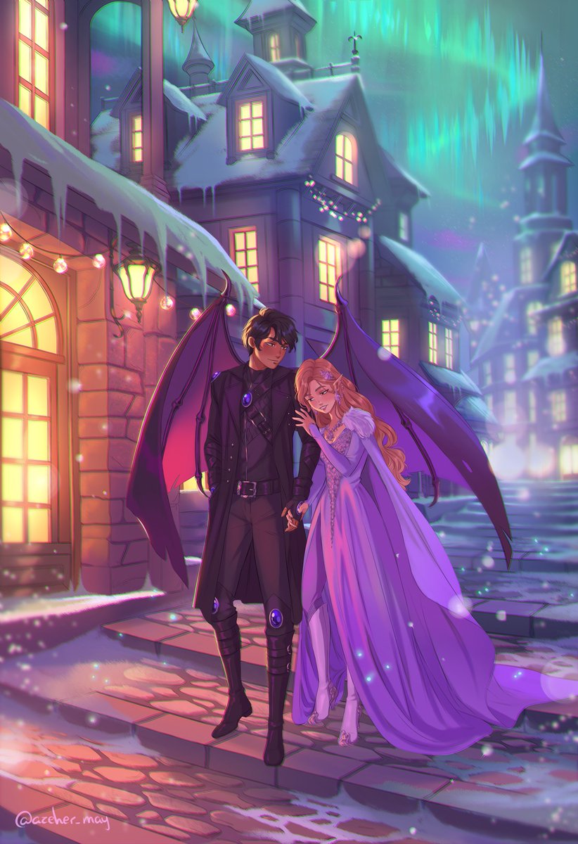 azeher_may's tweet photo. Posting all of the Elriel art I've done this year ✨🩷🌹

#acotar https://t.co/3wDWDJsr9G
