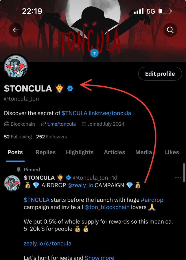 StephenQuartzz's tweet image. Can you believe who just got that coveted blue 🩵 checkmark on X? 

Step by step, we prepare something extraordinary for the comunity. 🙏 

#tonmeme #utilityproject #passiveincome #rewardsforholders #tonrevolution