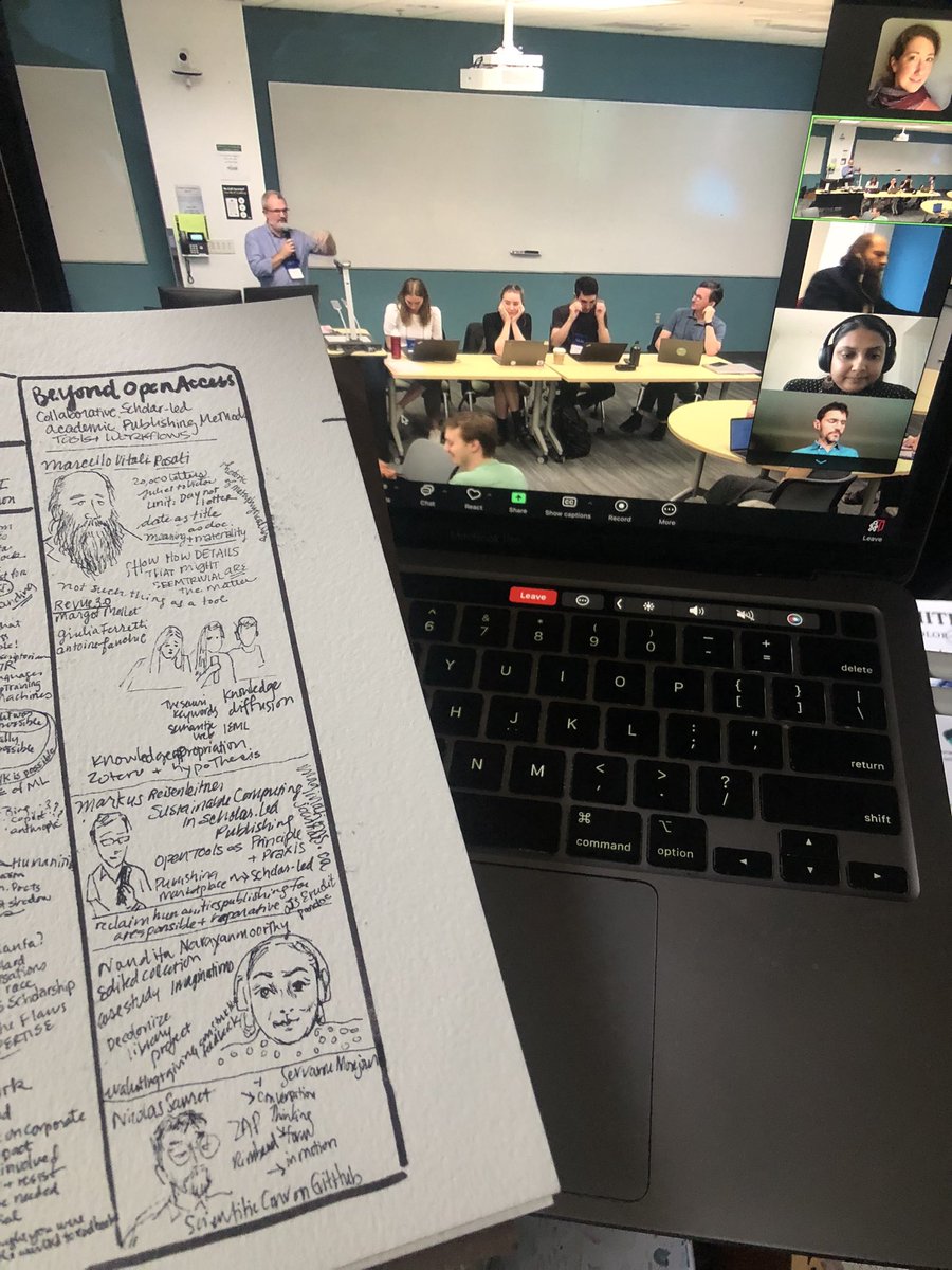 Beyond Open Access: Collaborative, Scholar-led Publishing, Methods, Tools, and Workflows. 

Authors:Markus Reisenleitner; Marcello Vitali-Rosati; Nanditha Narayanamoorthy; Margot Mellet; Servanne Monjour; Nicolas Sauret; Antoine Fauchié; Giulia Ferretti

#DH2024 #jojodoodles