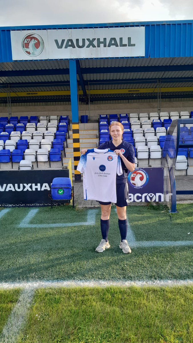 VMFCLadies's tweet photo. We are pleased to announce 📢 our tenth signing ✍️ of the summer ☀️

Please welcome 🙏 

Lois Wilson 

Lois signed for the Motors last season, playing for the U18s. 

Lois is a versatile defender. 

#WeAreVauxhallLadies #SummerSigning #VTID #HerGameToo #LetGirlsPlay https://t.co/KabLniKUkK