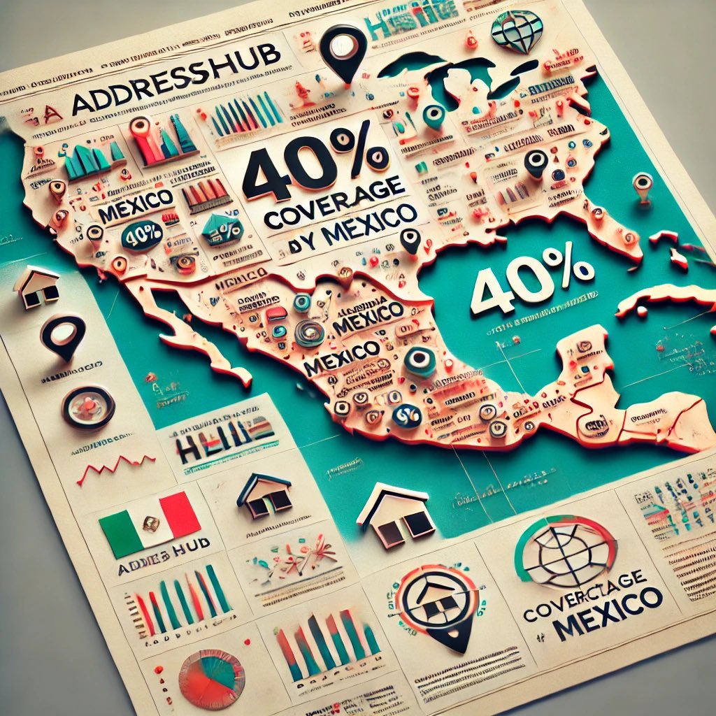 tavioto's tweet image. I added open data from @INEGI_INFORMA to @AddressHub so that 14,182,627 addresses from Mexico are available!
That's 40% of all homes!
According to INEGI, Mexico has 35,219,141 homes.
More countries are coming soon 🇪🇺, be patient 😅
#Geocoding #AddressIntelligence
