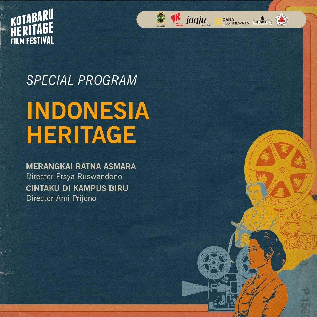 ersyarwd's tweet photo. SPECIAL SCREENING PROGRAM INDONESIA HERITAGE

Pada era 1940-an, bahasa Indonesia menjadi fenomena baru dalam perfilman. Film seperti Dr. Samsi oleh Ratna Asmara dan Cintaku di Kampus Biru oleh Ami Prijono adalah beberapa karya yang terekam dan terarsipkan. https://t.co/gpmPY3KES0