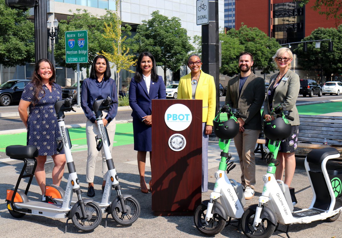 Portland Bureau of Transportation tweet media