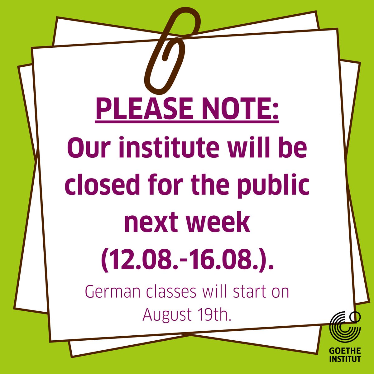 Goethe-Institut KGL tweet media